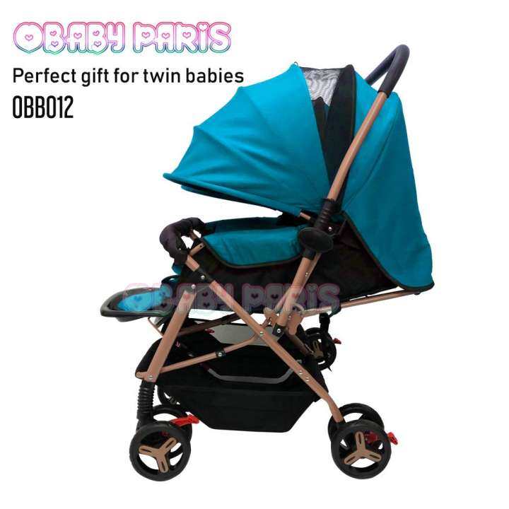 obaby double stroller