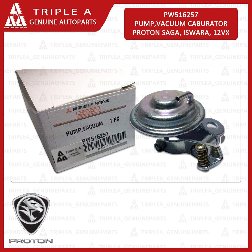 PW516257 Proton Saga Iswara 12V Wira Aircond Carburetor Vacuum Pump