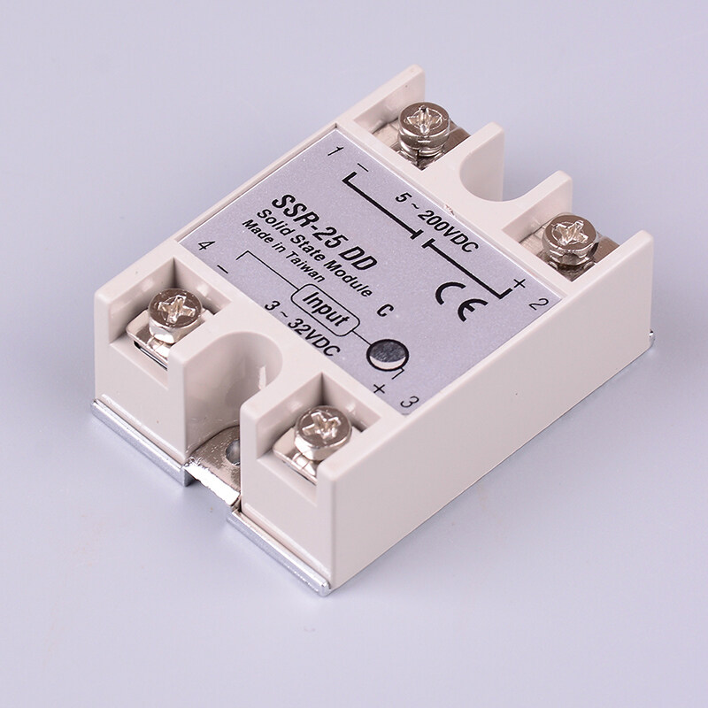 Qian Solid state relay SSR25DD 25A AC control DC relais 332VDC to 5