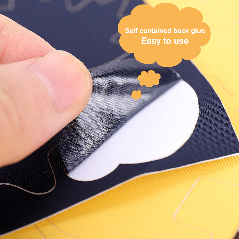 Graceful Down Jacket Patch Self-adhesive Patching Clothes Hole Free Seamless Repair