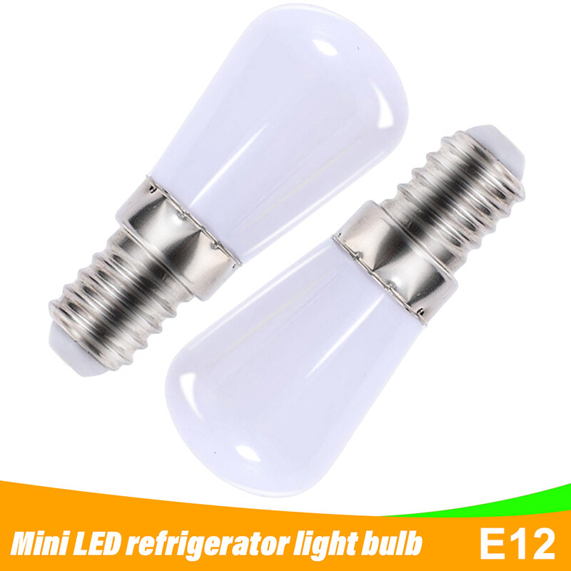 Bóng Đèn Mini AC 220V E12 Đèn LED Tủ Lạnh Bóng Đèn Vặn Cho Tủ Lạnh Tủ Đông Gia Đình