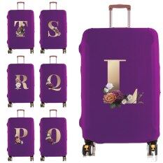 18-32 Vali bụi che hành lý Ốp bảo vệ xe đẩy hành lý 26 in chữ cái đàn hồi Bìa du lịch