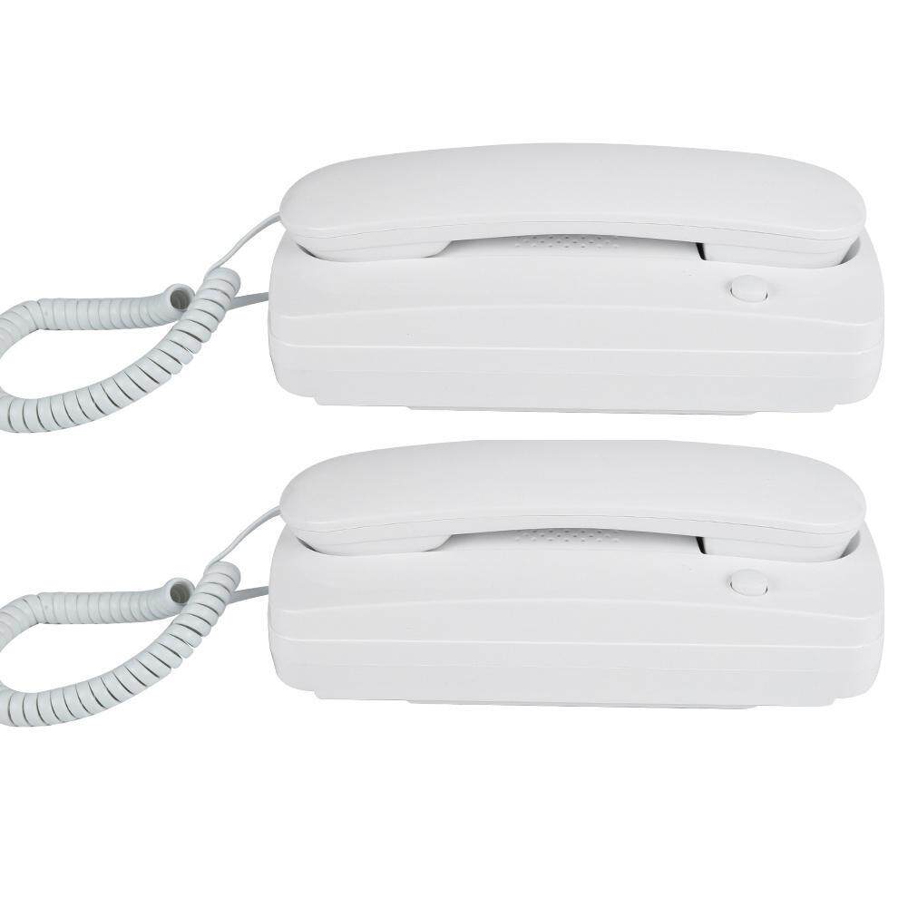 Non-Visual Two-Way//One-to-one Intercom Doorphone Audio Villa Home Office Interphone Wired AC DC