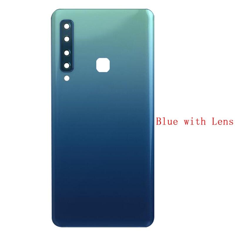Battery Case Cover Rear Door Housing Back Case For Samsung A9 2018 Battery Cover Camera Frame Lens With Logo