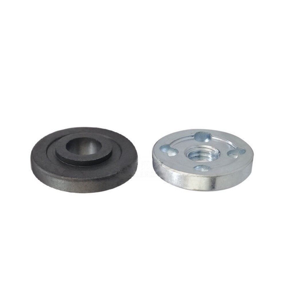 2Pcs Black Or Silver Angle Grinder Replacement Parts Inner And Outer Flange Group Accessories