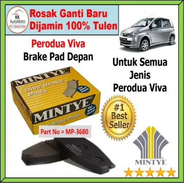 Beli Perodua Viva Brake Pad Pada Harga Terendah Lazada Com My