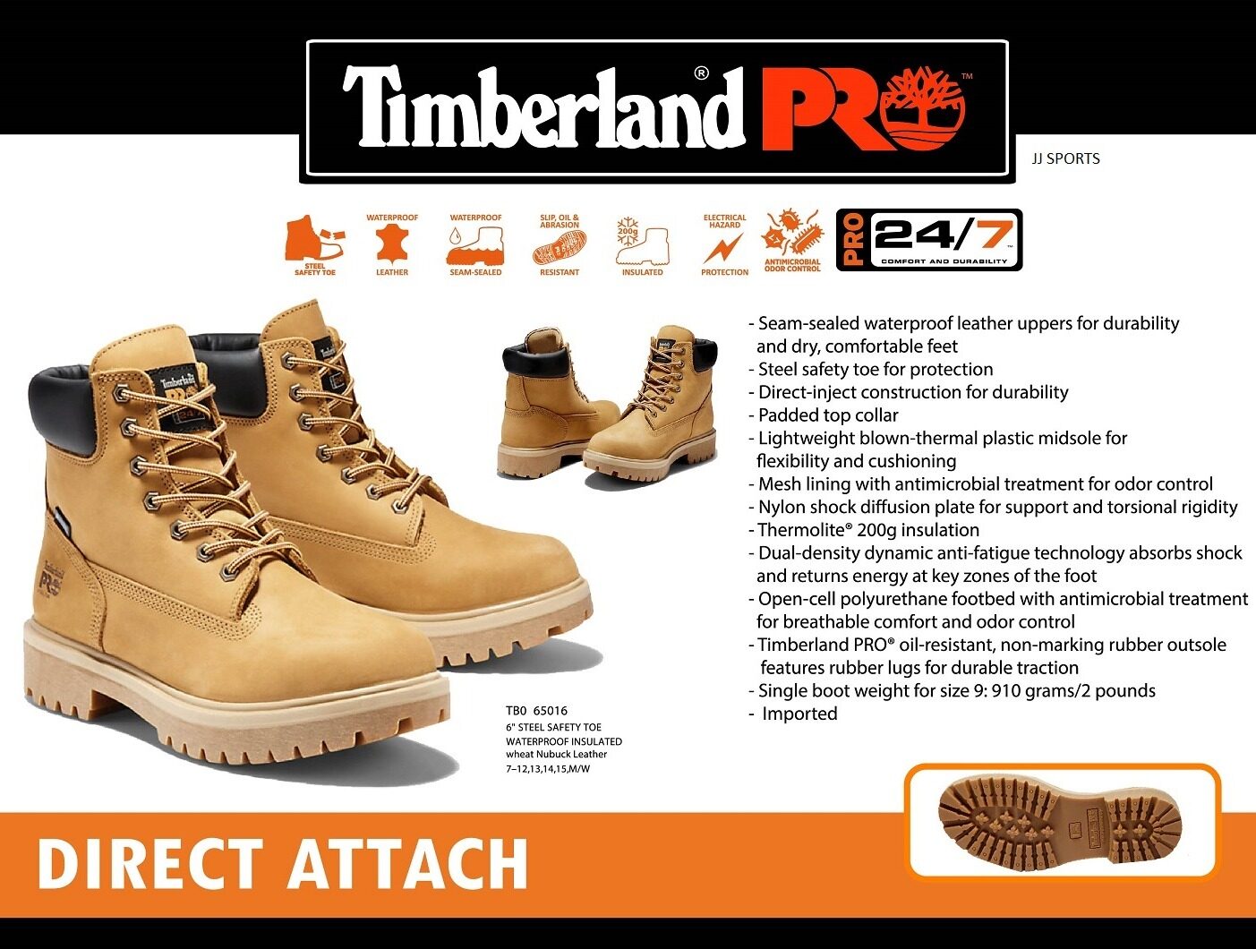 Timberland pro hot sale 65016