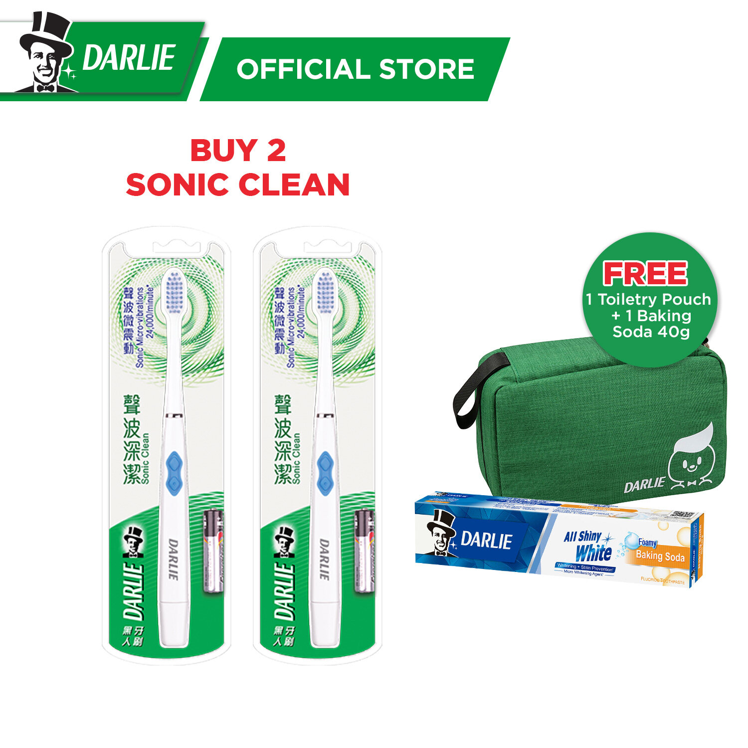 darlie sonic toothbrush