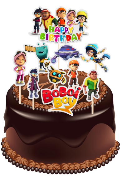 Jual Kue Ultah / Ulangtahun / Birthday Cake Boboiboy - Kab. Tangerang -  Rockincupcakesofficial | Tokopedia