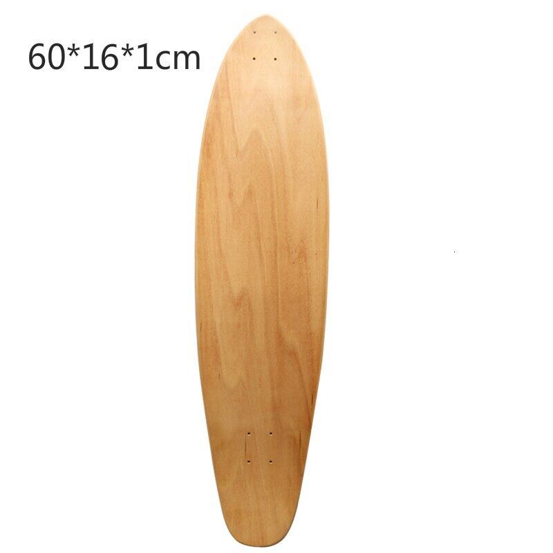 24/27Inch Maple Ván Trượt Mini Cá Sàn Skateboard Cá Chuyên Nghiệp Ban Bốn Bánh Xe Rocker Duy Nhất 7-Layer DIY Ván Trượt Sàn