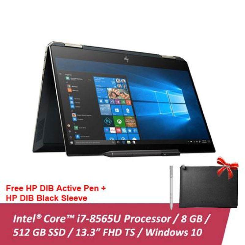 HP Spectre X360 13-AP0046TU 13.3 FHD Thin Flip Laptop (i7-8565U, 512GB, 8GB, Intel® UHD Graphics 620, W10) - Poseidon Blue Malaysia