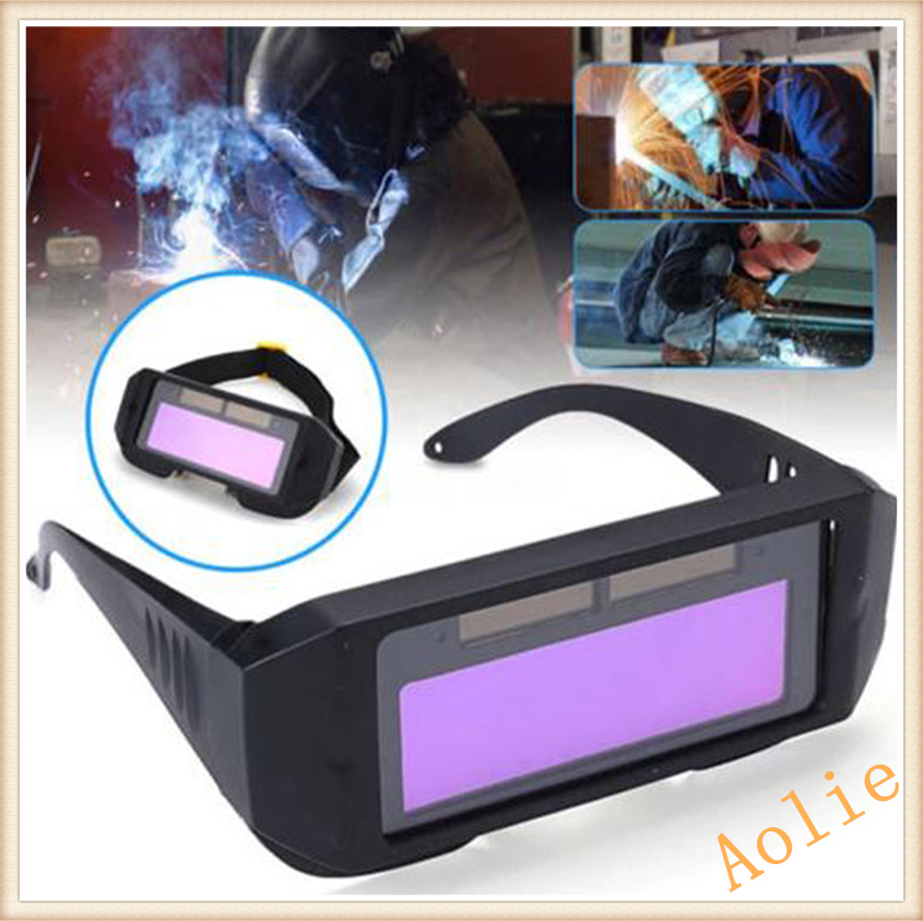 Auto Darkening Welding Helmet Automatic Light Change Goggle Glasses
