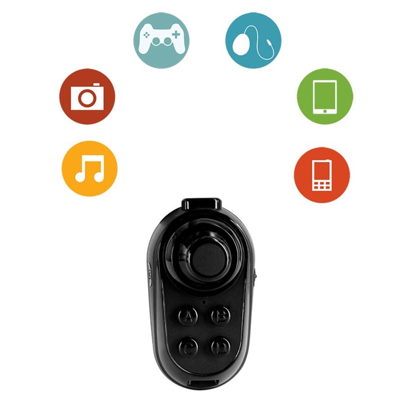 Vòng Tròn Mini Bộ Điều Khiển Trò Chơi Có Thể Sạc Lại 4.2 Tương Thích Bluetooth Bộ Điều Khiển Từ Xa VR Không Dây Vòng Điều Khiển Tay Cầm Chơi Game