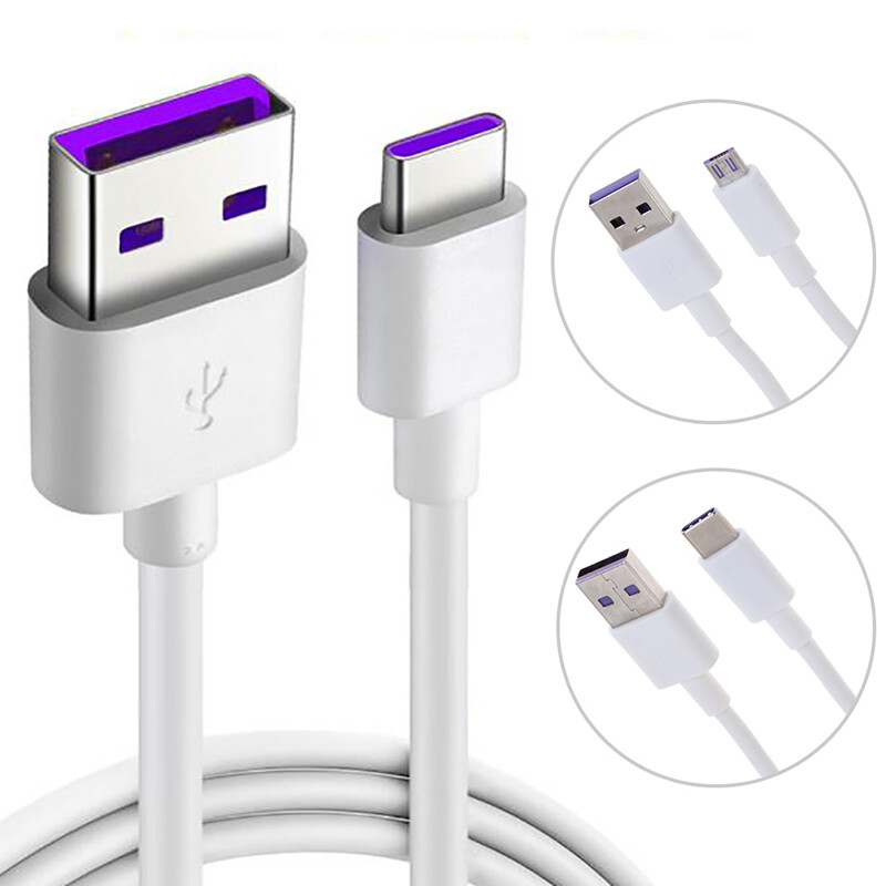 Huan 5A Micro USB/Type-c Cable Fast Charge Cable Sync Data Android USB Charger Cables