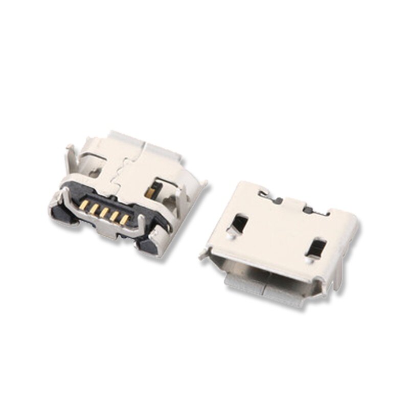 Micro USB 5 pin SMT Ổ cắm nối loại B nữ vị trí SMD DIP dnigef sạc USB kết nối 2pin SMD/Dip 10 cái hjxrhgal