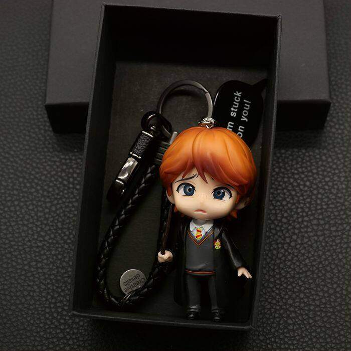 Harry Potter Wizard Keychain Pendant Bag Ornament Key Chain Hand Office Model