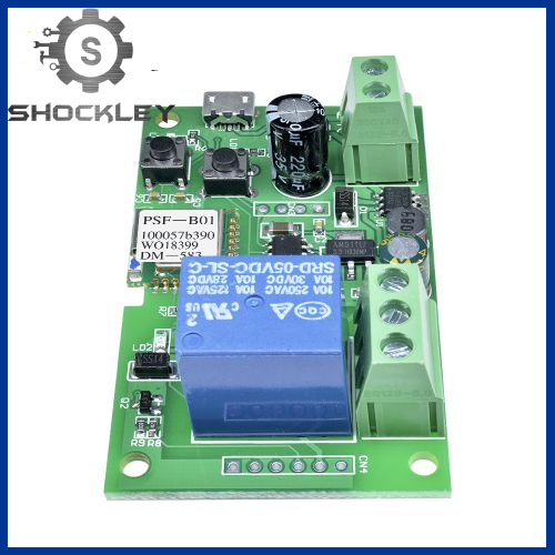 Shockley USB DC5V 12V 32V EWeLink Smart Wifi Switch Universal Relay Module 1CH Wireless Switch Timer Phone Remote Control