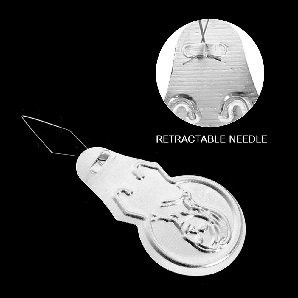 10PCS DIY Threader Elderly Guide Needle Easy Device Automatic Thread Sewing Tools Handmade Sewing Accessories Punch Needle