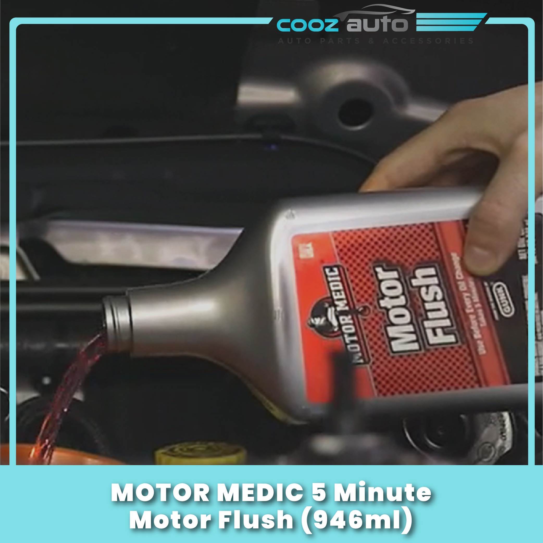 [ CLEARANCE ] MOTOR MEDIC 5 Minute Motor Flush (946ml) Lazada