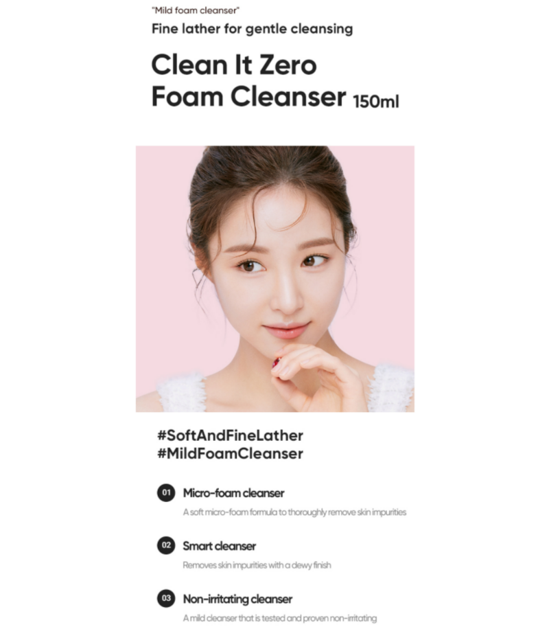[100% Original] Sữa Rửa Mặt BANILA CO Clean it Zero Foam Cleanser 8ml | 30ml | 150ml