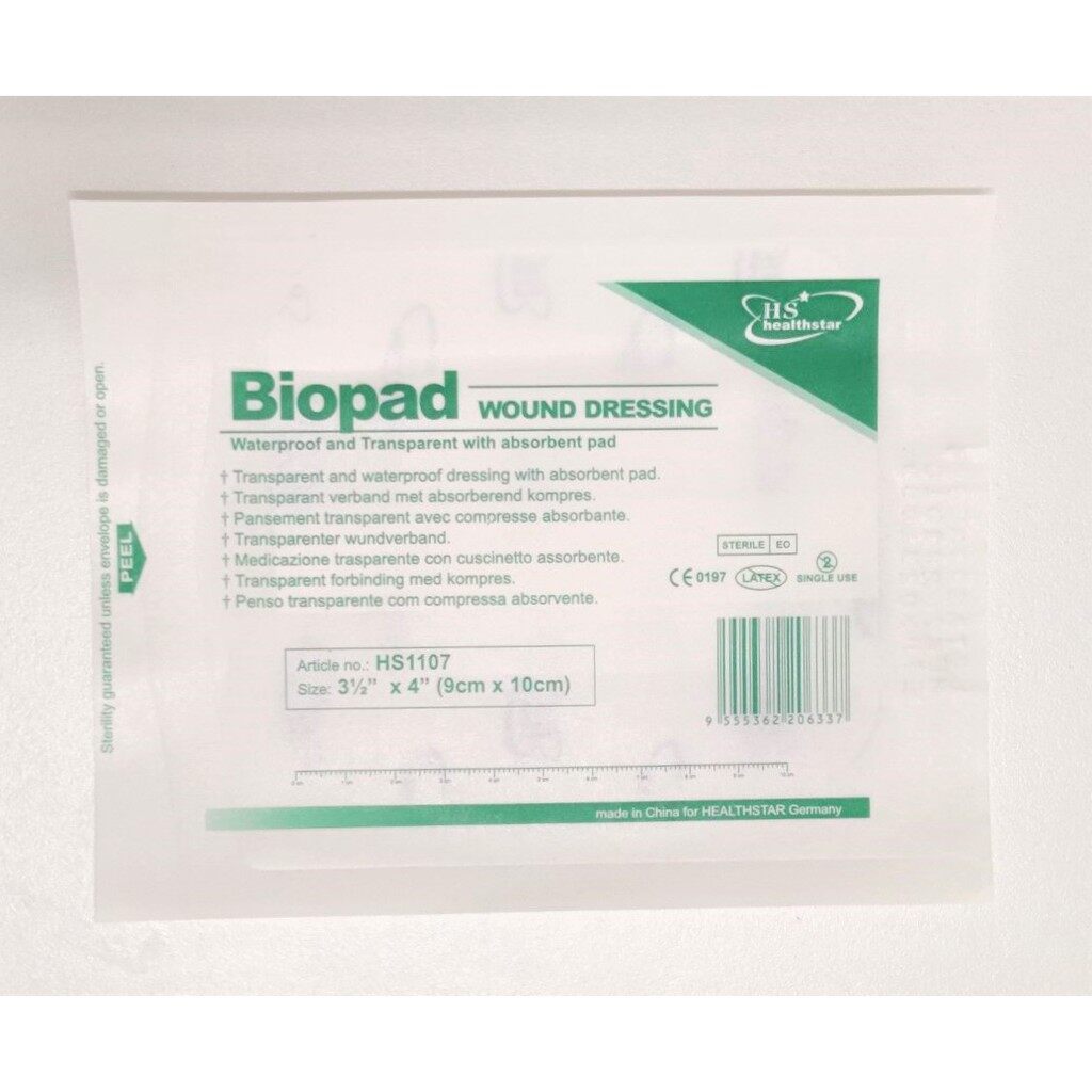 Biopad Wound Dressing (Various Sizes) (1pc/pkt) Lazada