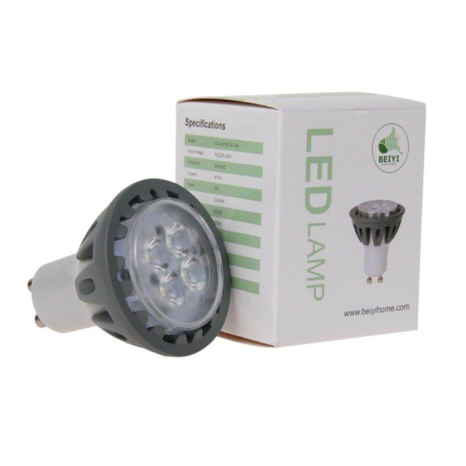 Nóng Người Bán AC100-265V GU10 5 W Cao Cấp SMD Bóng ĐÈN LED Chiếu Điểm Bóng Đèn Ấm/Trắng Ngày