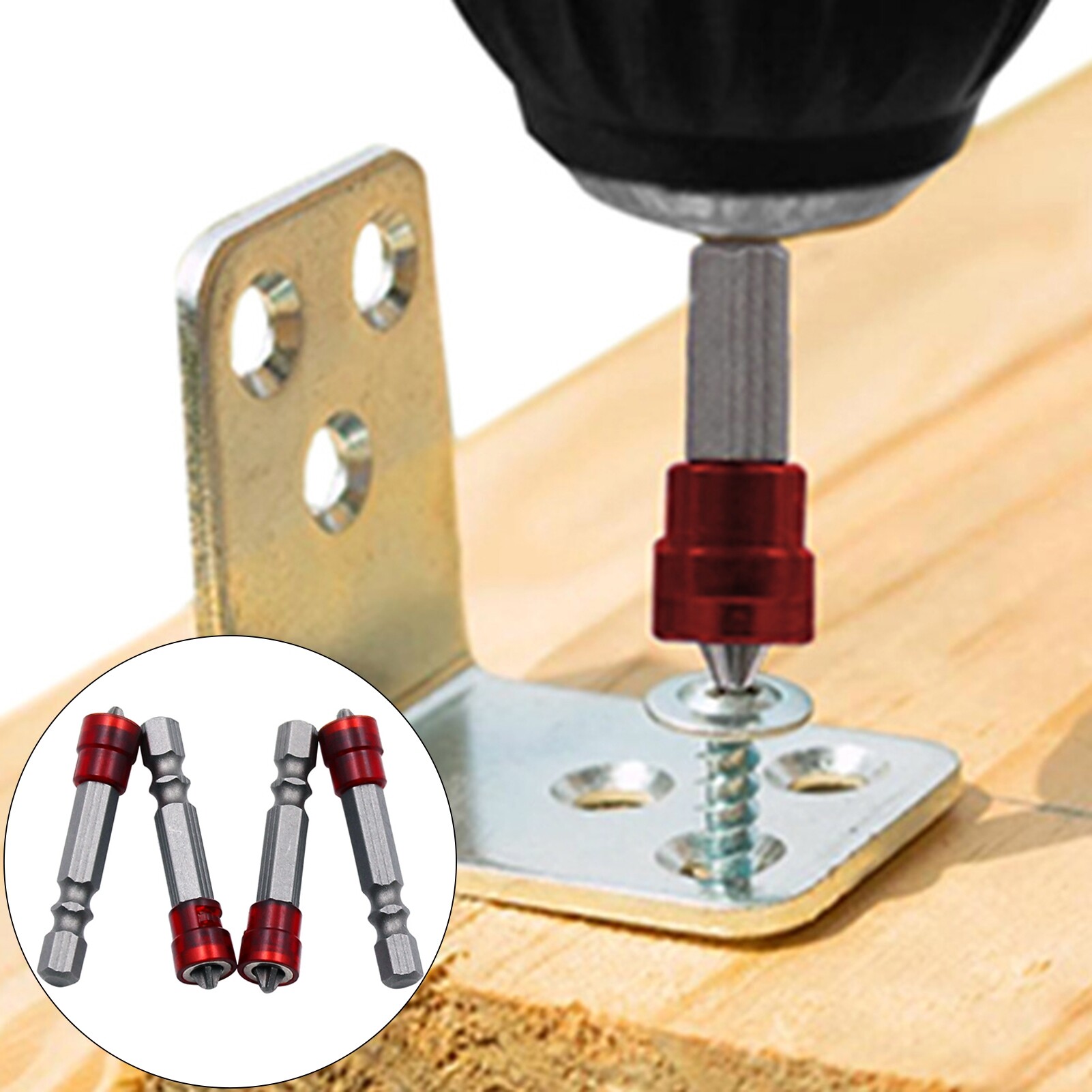 Screwdriver Bits Magnet Hex Head Steel Anti-Skip PH Screwdriver Bits for Electric Screwdrivers