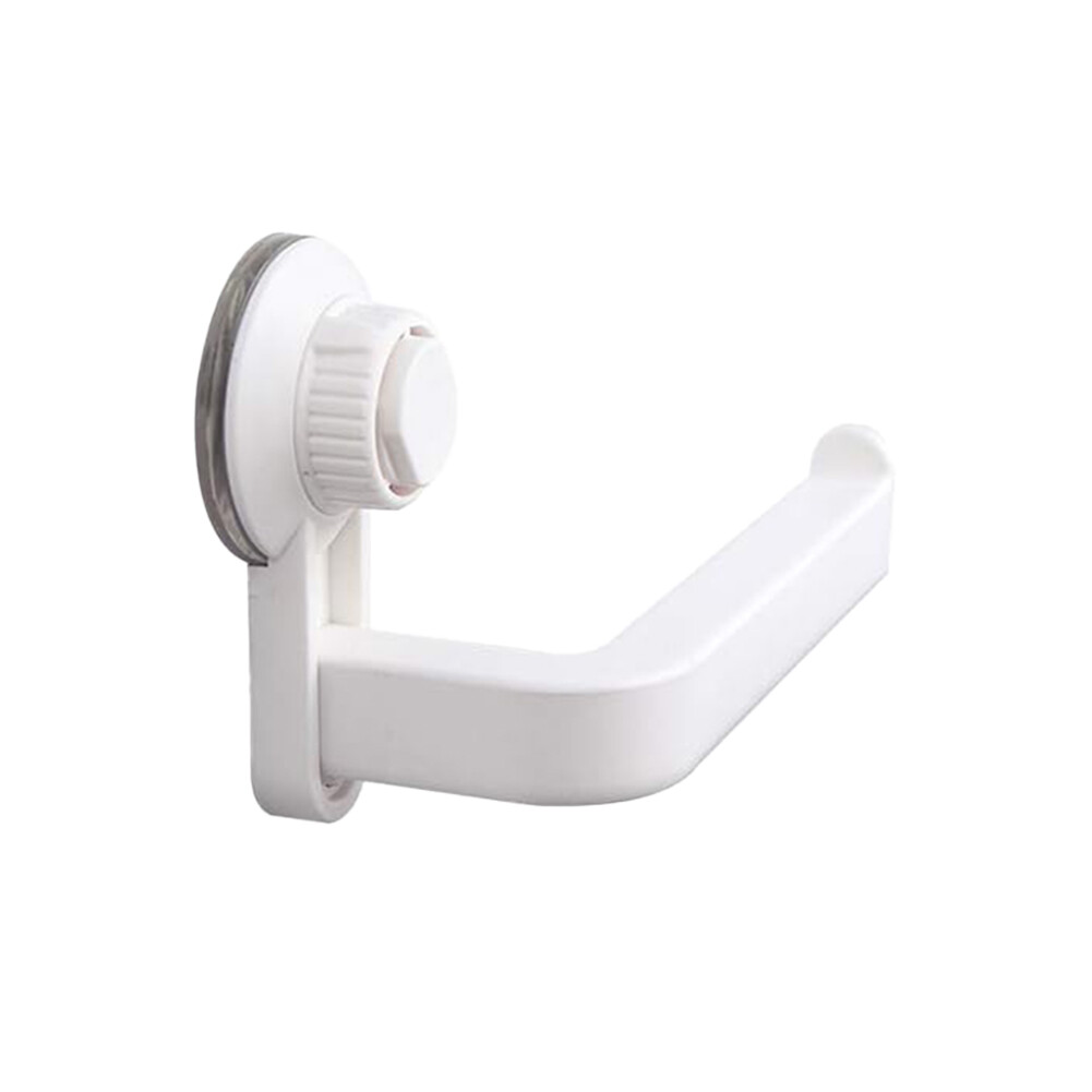 Wall-mounted Toilet Paper Holder with Suction Cup Bathroom Kitchen Vacuum Adsorption Nail-free Wall Waterproof Moisture-proof