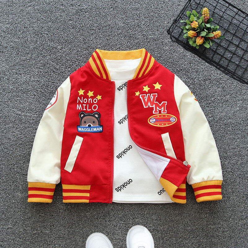 YADOU Boys jacket jacket fashion handsome jacket warm windproof jacket