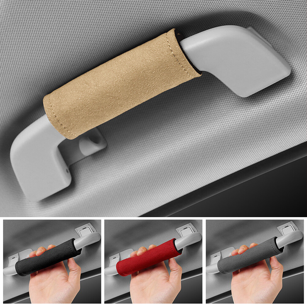 BC Universal Car Roof Armrest Pull Cover Handle Gloves Auto Safety Ceiling Handle Gloves Protective Pad Covers Protection Auto Interior Accessories
