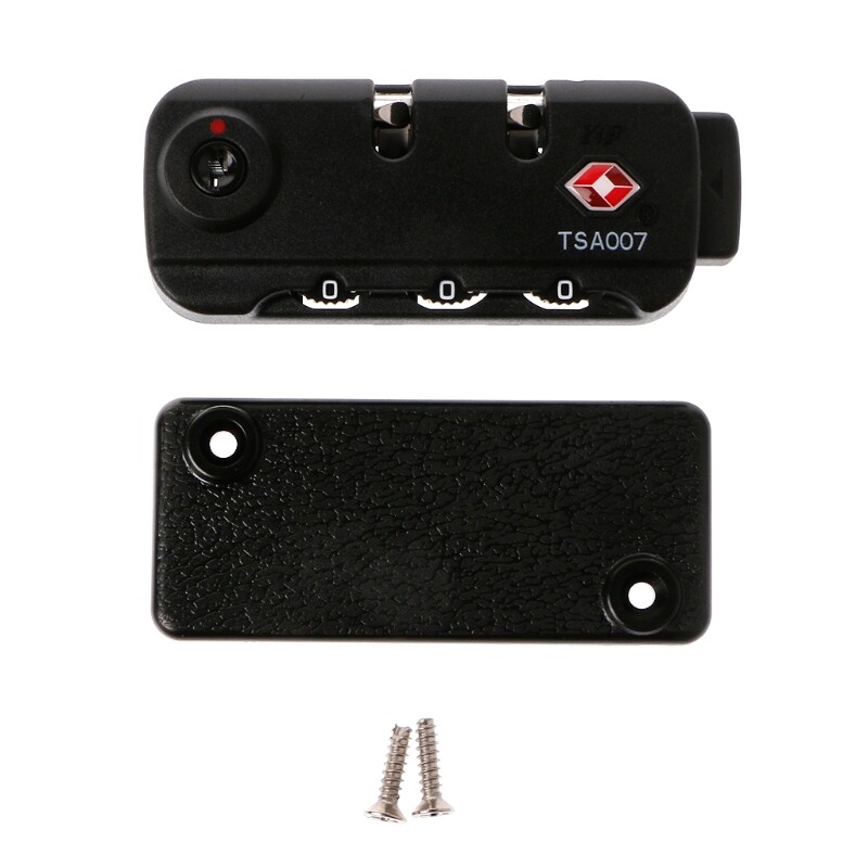 TSA Secure 3 Digit Combination Padlock Lock Luggage Suitcase Travel Code Lock
