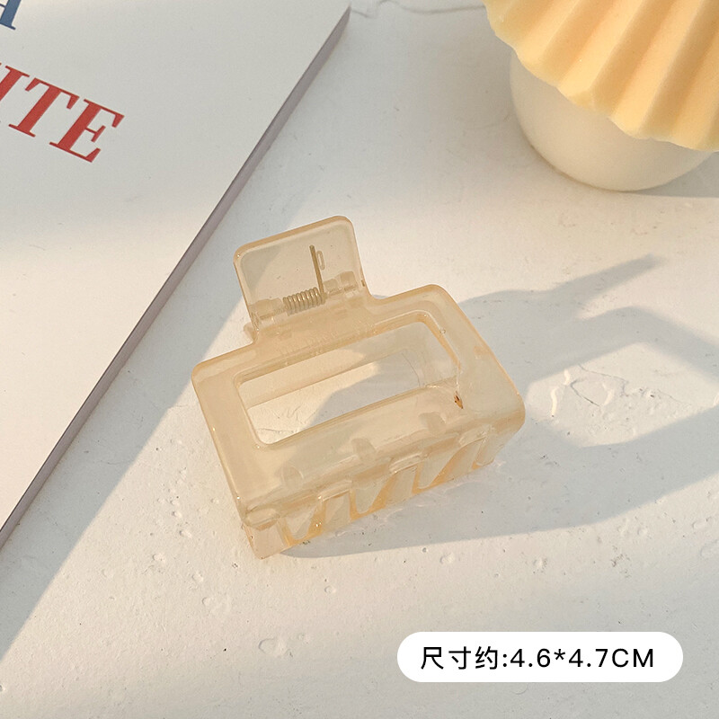 Korean Fashion High Quality Acetate Simple Geometry Hair Claw Clip Hair Accessories