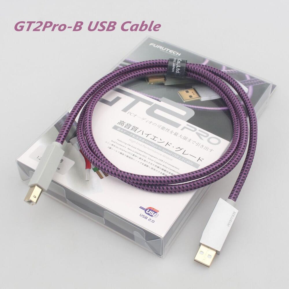 Furutech gt2pro-b usb cable with type a-b connectors audio grade usb2.0 cable