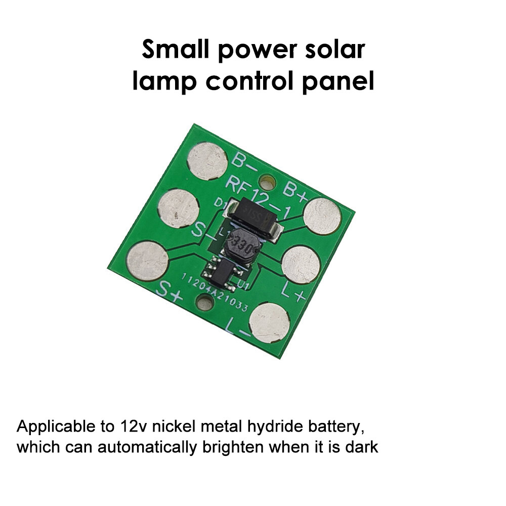 Bảng Mạch Đèn Năng Lượng Mặt Trời Aideepen 1.2V Bảng Điều Khiển Đèn Năng Lượng Mặt Trời ≤ 120mA Bảng Mạch Đèn Chôn Năng Lượng Mặt Trời Không Nhấp Nháy