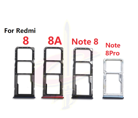 Sim Tray sim card slot holder for Xiaomi Redmi 8 A Note 8 Pro