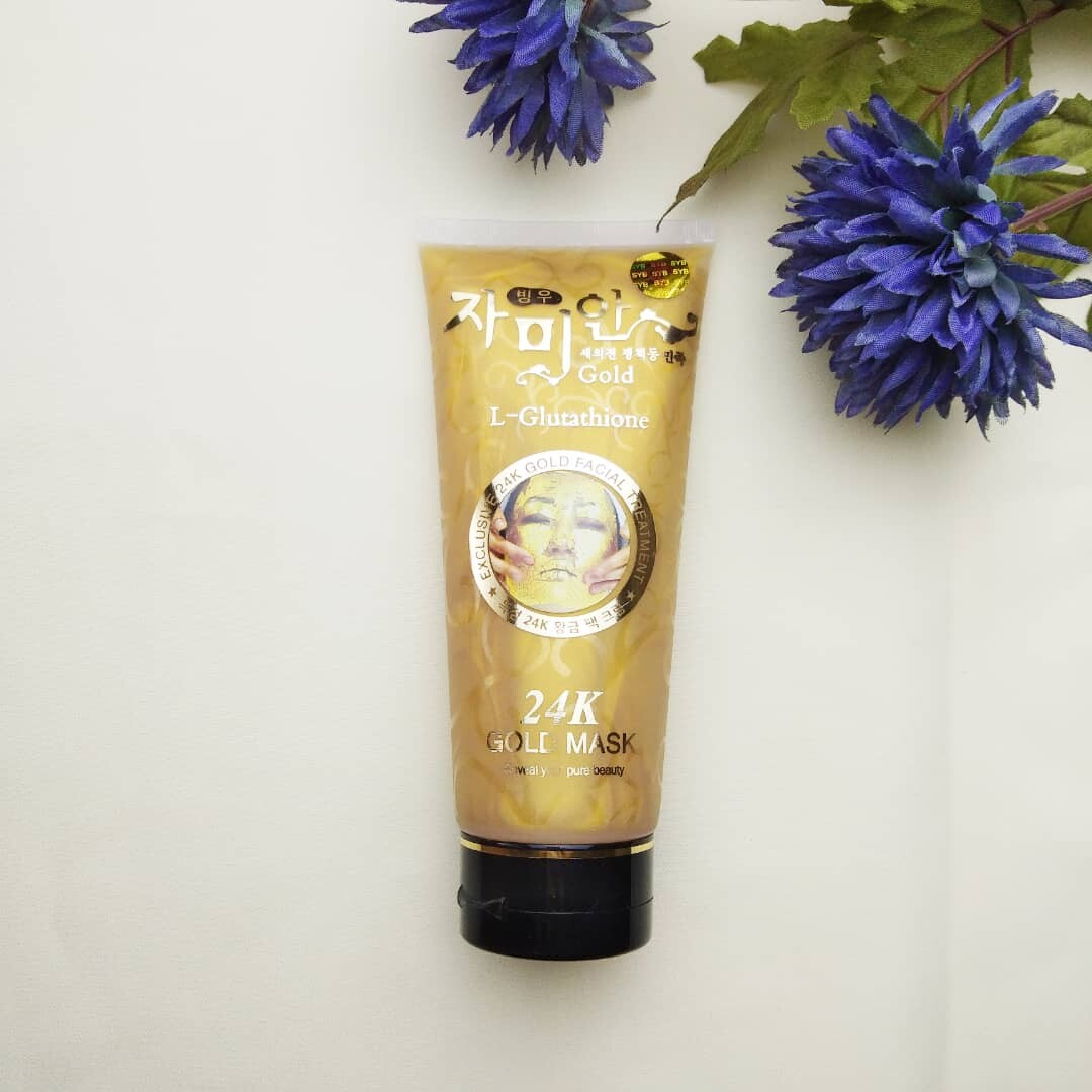 24K Gold Mask Whitening and Anti-Ageing Treatment L Glutathione 220g | Lazada 24K Gold Mask Whitening and Anti-Ageing Treatment L Glutathione 220g | Lazada
