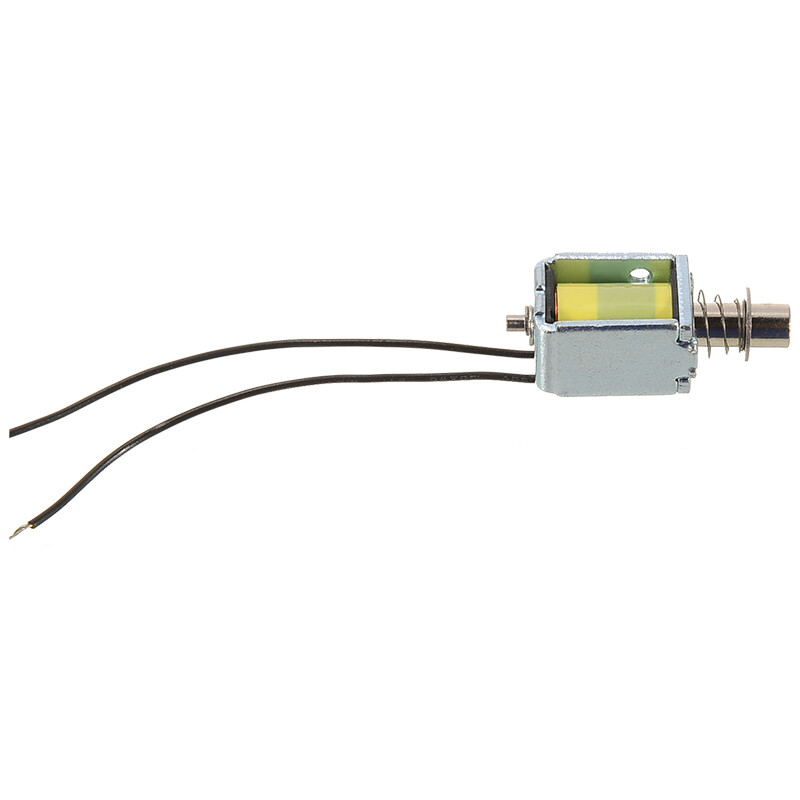 BOKALI 1PCS New 3~6V Mini DC Solenoid Electromagnet Push Pull Through Type Electric Magnet