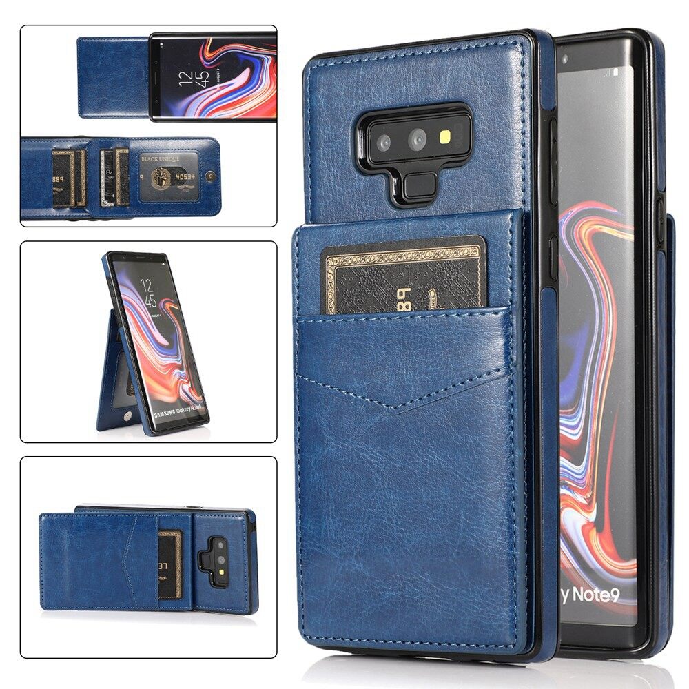 Ốp Cho Samsung Galaxy Note 9 Ốp Dạng Ví Lật Ốp Bảo Vệ Có Chân Đế Móc Khóa Nam Châm Bằng Da Kèm Ngăn Đựng Thẻ Ốp Điện Thoại Di Động