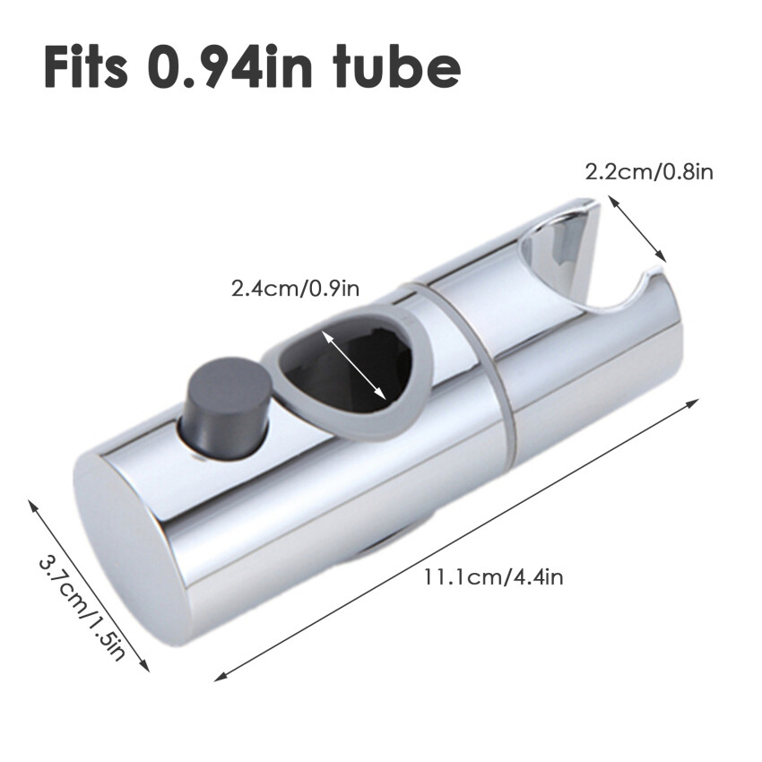 Giá Đỡ Thanh Trượt Đầu Vòi Hoa Sen Phòng Tắm Chắc Chắn Thay Thế Bằng ABS Giá Đỡ Có Thể Điều Chỉnh Được Làm Bằng Thanh Trượt Đầu Vòi Hoa Sen Chắc Chắn
