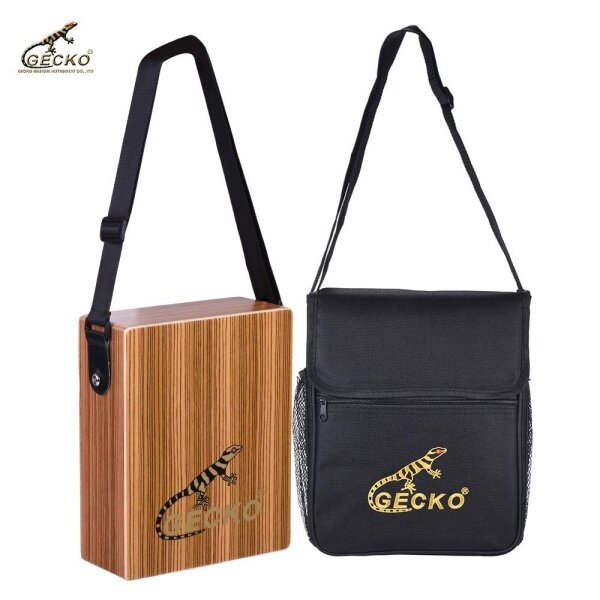 GECKO C-68Z Portable Traveling Cajon Box Drum Hand Drum t with Strap Carrying Bag Malaysia