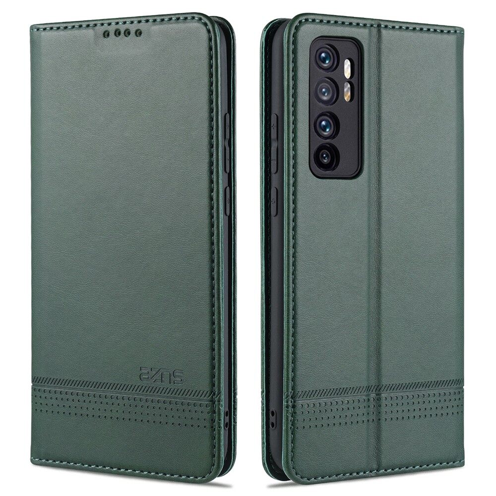 For Xiaomi Mi Note 10 Lite PU Leather Flip Case Magnetic Wallet Cover with Stand Card Slots Phone Bag Casing