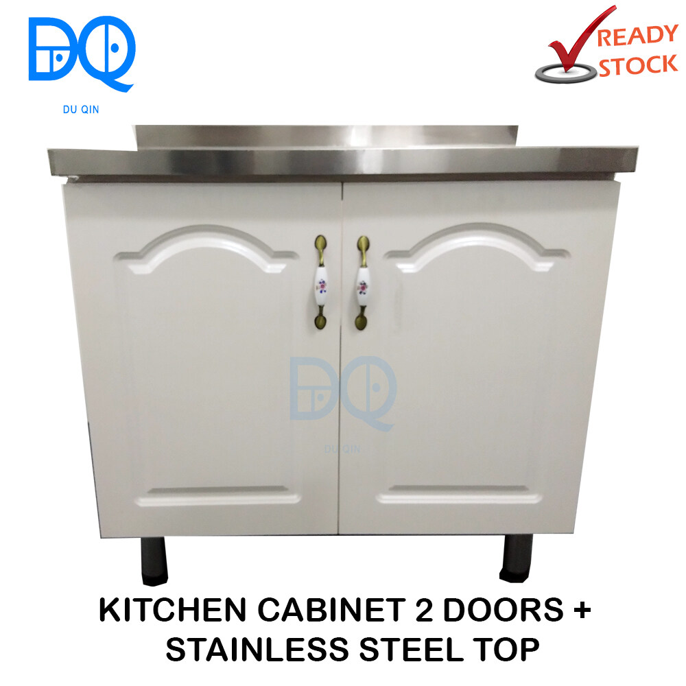 Du Qin Stainless Steel Kitchen 2 Doors Table Top Kitchen