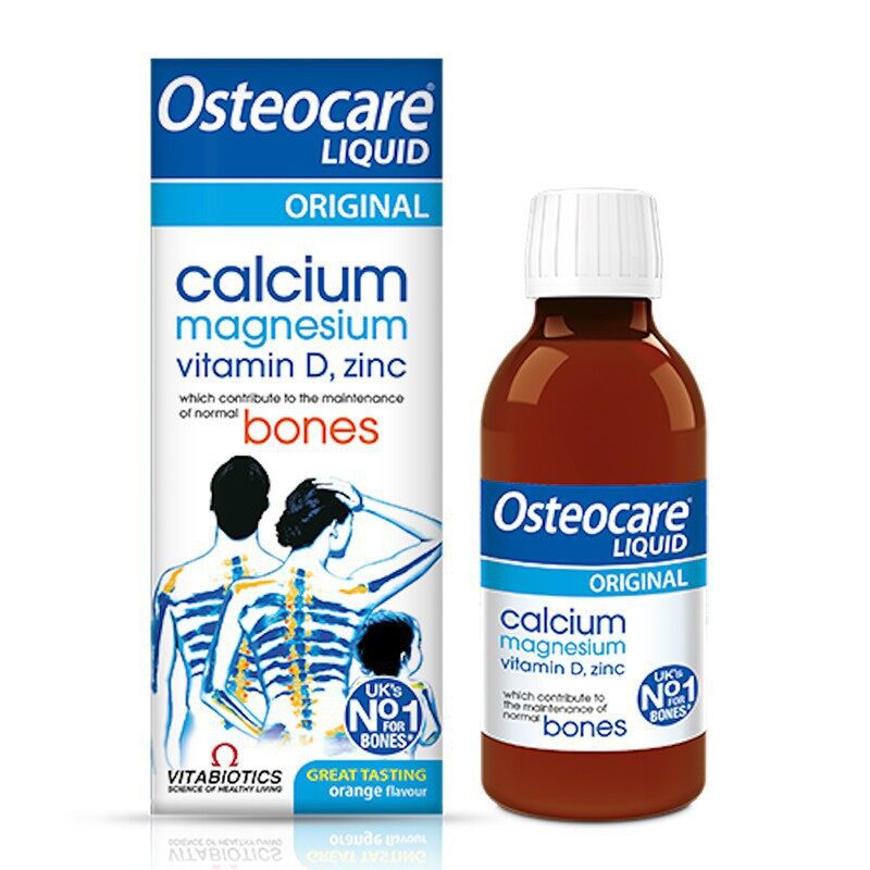 Canxi dạng nước Osteocare Liquid 200ml của Anh