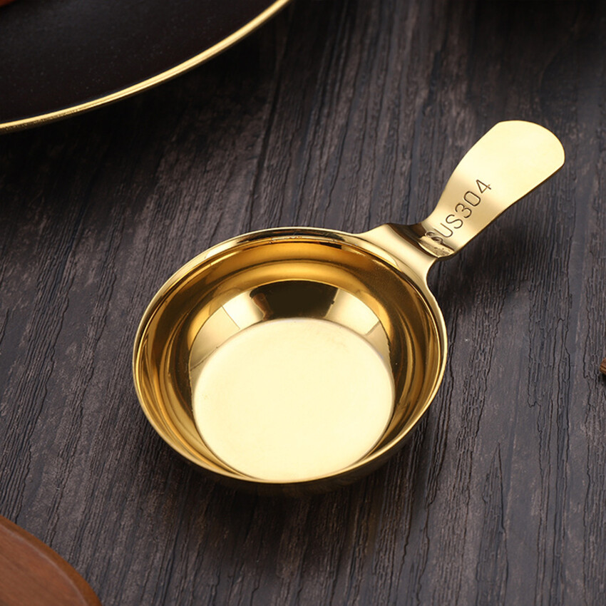 304 Stainless Steel Korean Sauce Spoon Hangable Chopsticks Dipping Dish Seasoning Plate Sauce Plate Barbecue Tableware