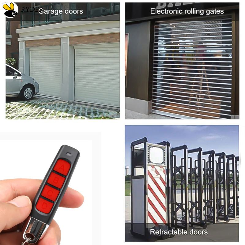 Opener Remote Control Duplicator Cloning Code Car Key Security Alarm Wireless Multi-functional Gate 433mhz Door Remote Control Garage