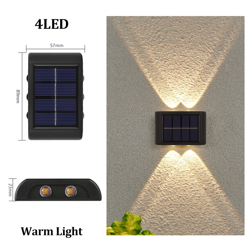 【Ready Stock】Vimite 6 LED Lampu Solar Luar Rumah Garden Light Outdoor ...