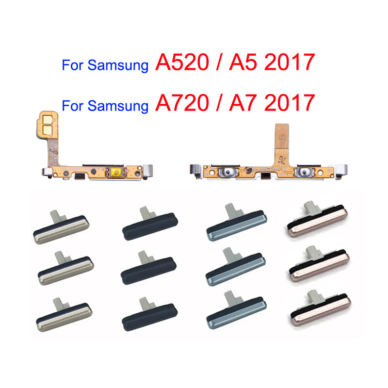 Nút âm lượng và nguồn Flex cho Samsung Galaxy A520 A720 A5 A7 2017