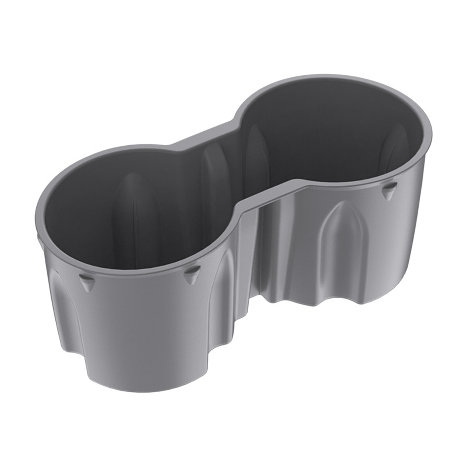 gucanou Car Cup Holder Waterproof Replaceable Double Hole Center Console Insert Water Cup Holder for Model Y/3 Durable Car Drink