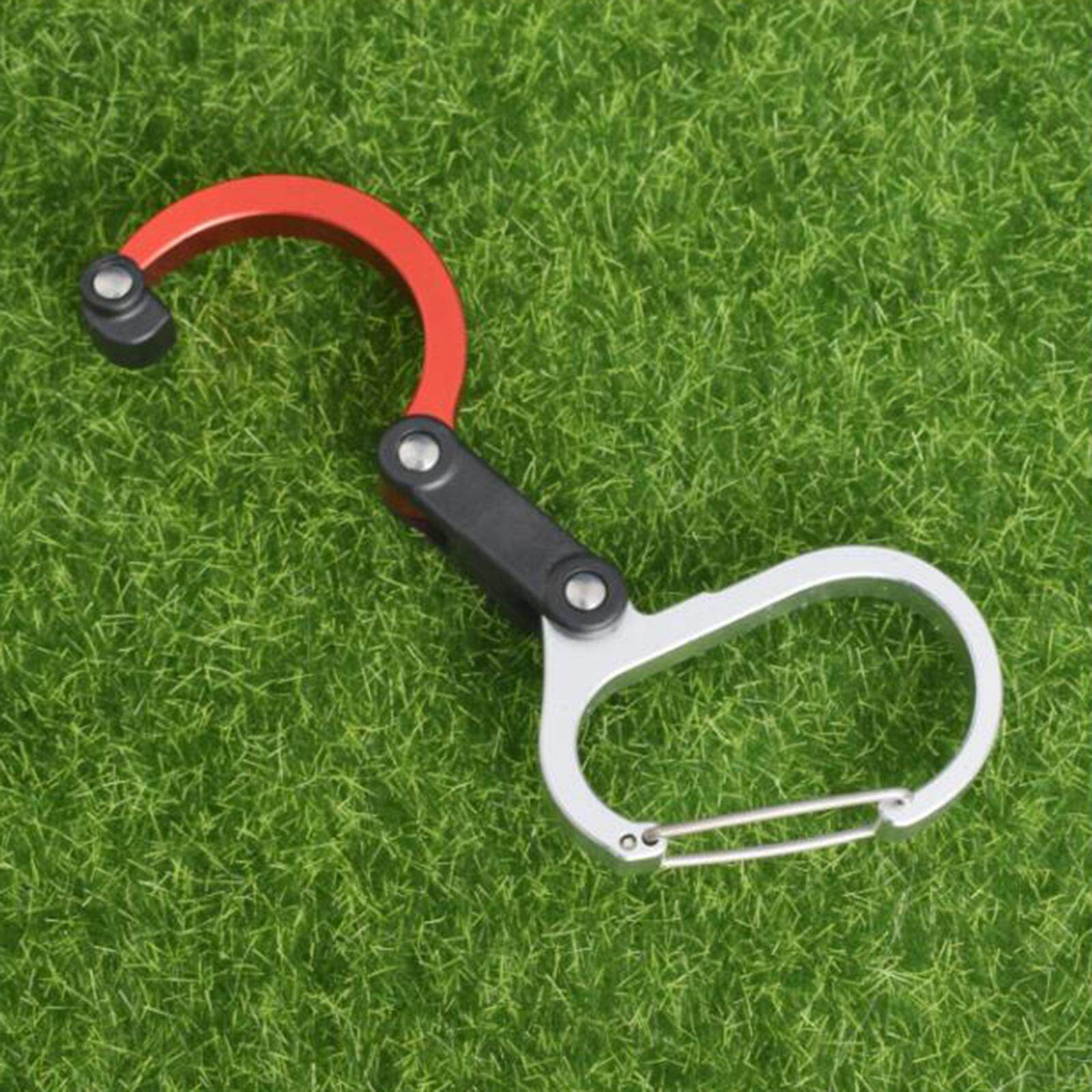 Hisiya Heavy Duty Carabiner Clip Hook Backpack Hanger for Climbing Backpack