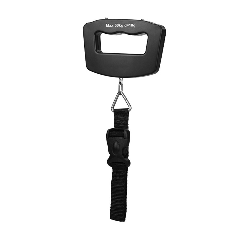 VOKTTA Digital luggage scale, portable electronic luggage scale 50Kg/10G chandelier travel fish hook LCD screen